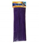 Pipe Cleaner (Chenille Stems) 12" X 6 100 Pieces Purple