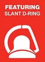 1.5" Hard D-Ring Binder with View Purple