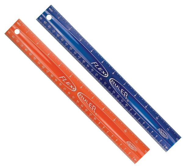 12″ Flexible Ruler Color may vary