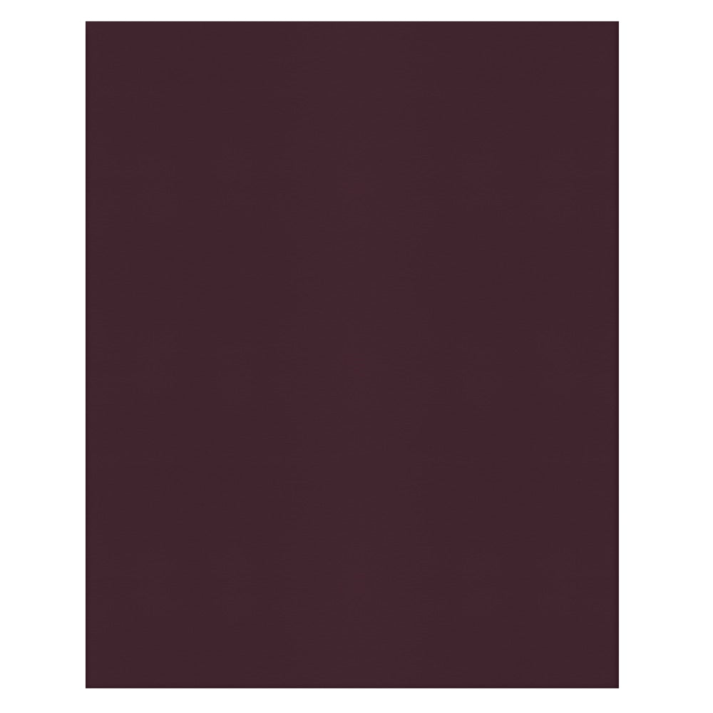2-Pocket Paper Folders, Burgundy, Pack Of 25