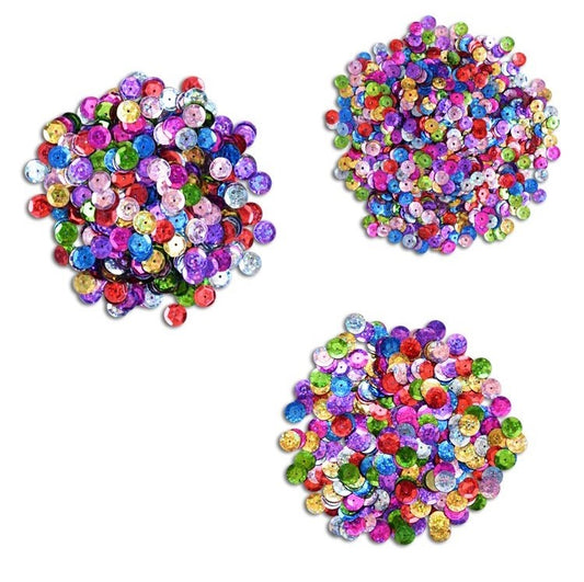 Cup Sequins Glam-packs 5/8/10mm 1oz