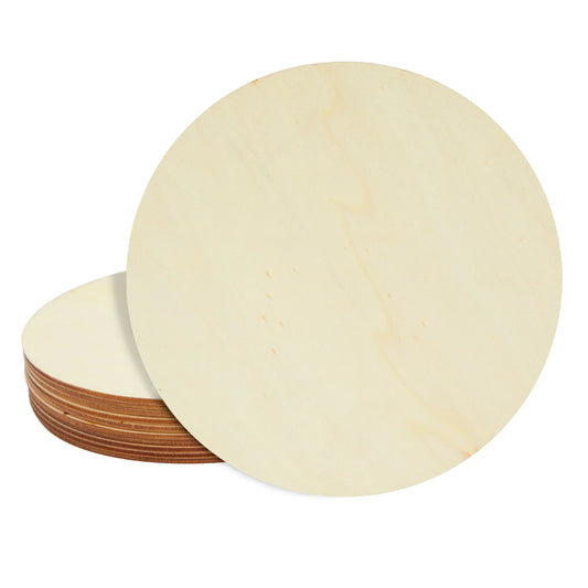 wood circles cut out 3'' dia. 6mm 6/pk