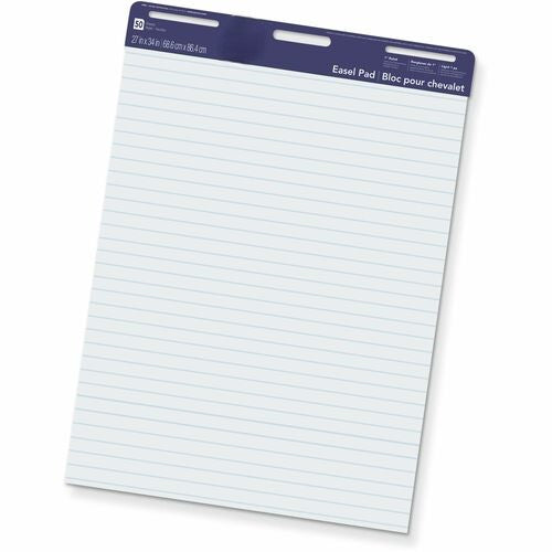 Easel Pads, 27" X 34", Ruled, 50 Sheets, White