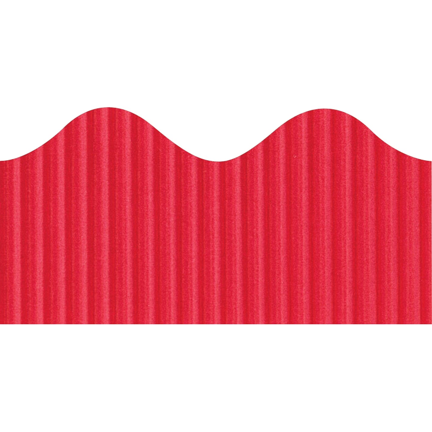 Bordette Scalloped Decorative Border, 2-1/4" x 50' Red