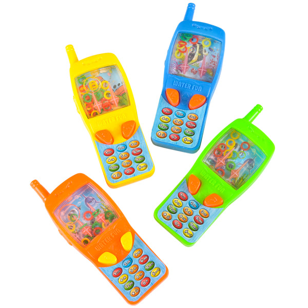 4" Cellphone Water Game, 12pcs, Color Vary
