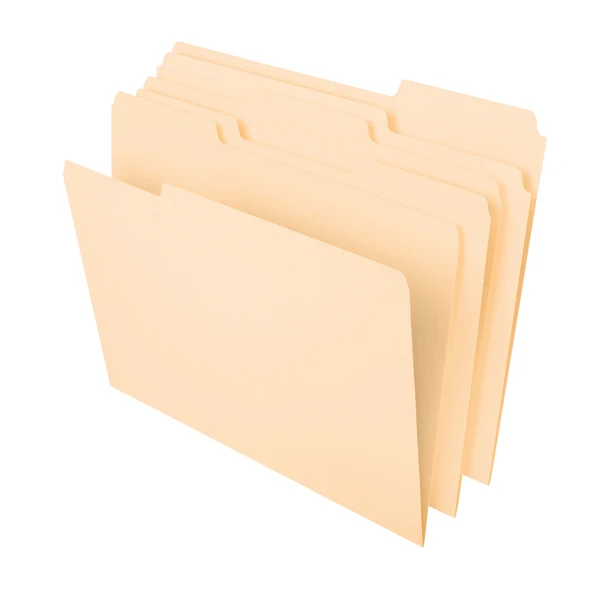 Heavyweight Manila File Folders, 1/3 Cut, Letter Size (8-1/2" X 11"), Manila, Box Of 50 Folders