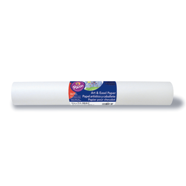 Easel Roll, 18-Inch x 75-Feet, White, 1 Roll of Paper