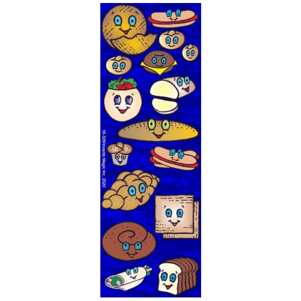 Chometz Hamotzie Die-cut Stickers, Pack of 6 Sheets
