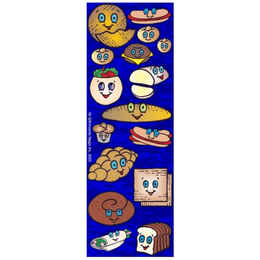 Chometz Hamotzie Die-cut Stickers, Pack of 6 Sheets