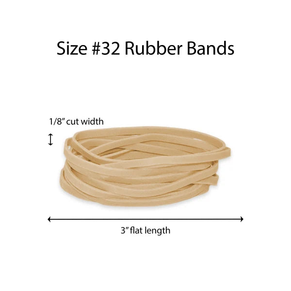 #32 Rubber Bands 1/4 lb