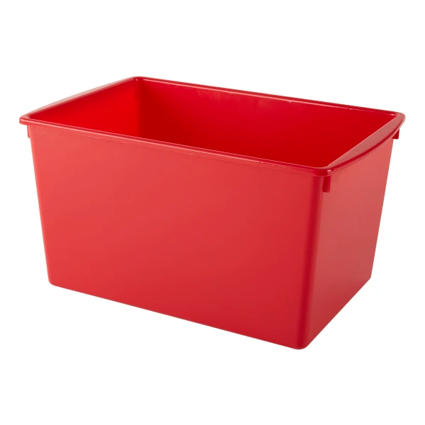 Medium Storage Bin, 7-1/2”H x 14-1/8”W x 9-1/4”D, Color may vary