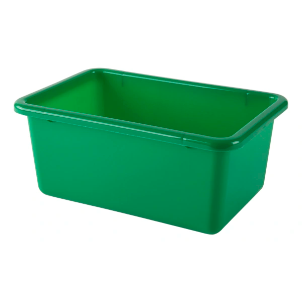 Small Storage Bin, 5”H x 11-1/2”W x 7-7/8"D, Color may vary
