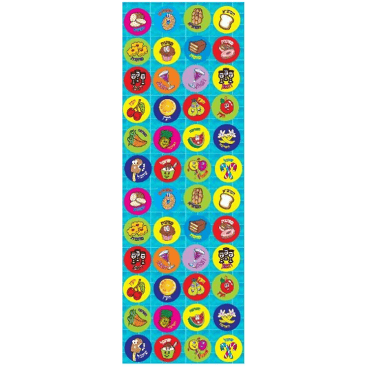 Brachos Animated Circle Stickers, Pack of 6 Sheets
