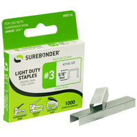 Jt21 Light Duty Staples 5/16" 1000 Pack