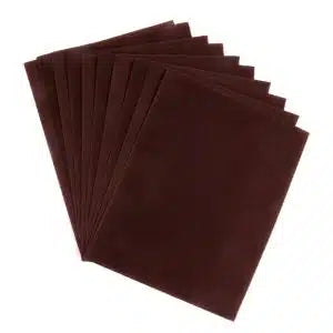 Velour Paper 20" x 27" Brown Each