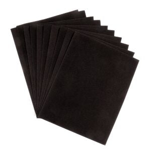 Velour Paper 20" x 27" Black Each