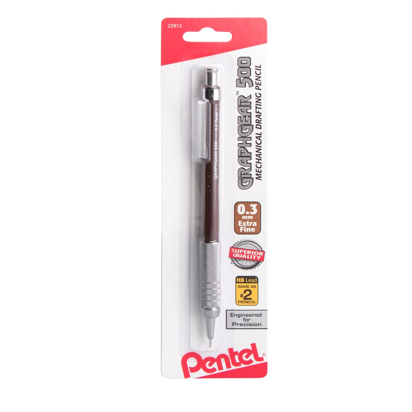 Pentel GraphGear 500 Mechanical Drafting Pencil 0.3mm