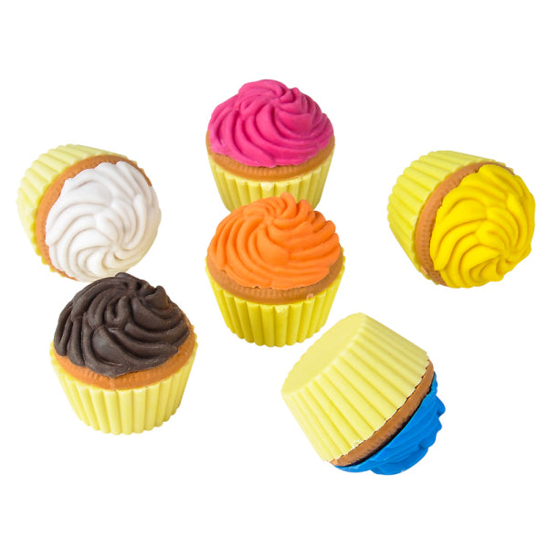 1" Scented Cupcake Eraser, 12pcs