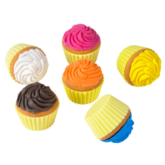 1" Scented Cupcake Eraser, 12pcs