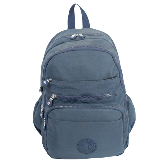 B-B 8551 Backpack 14"- Light Blue