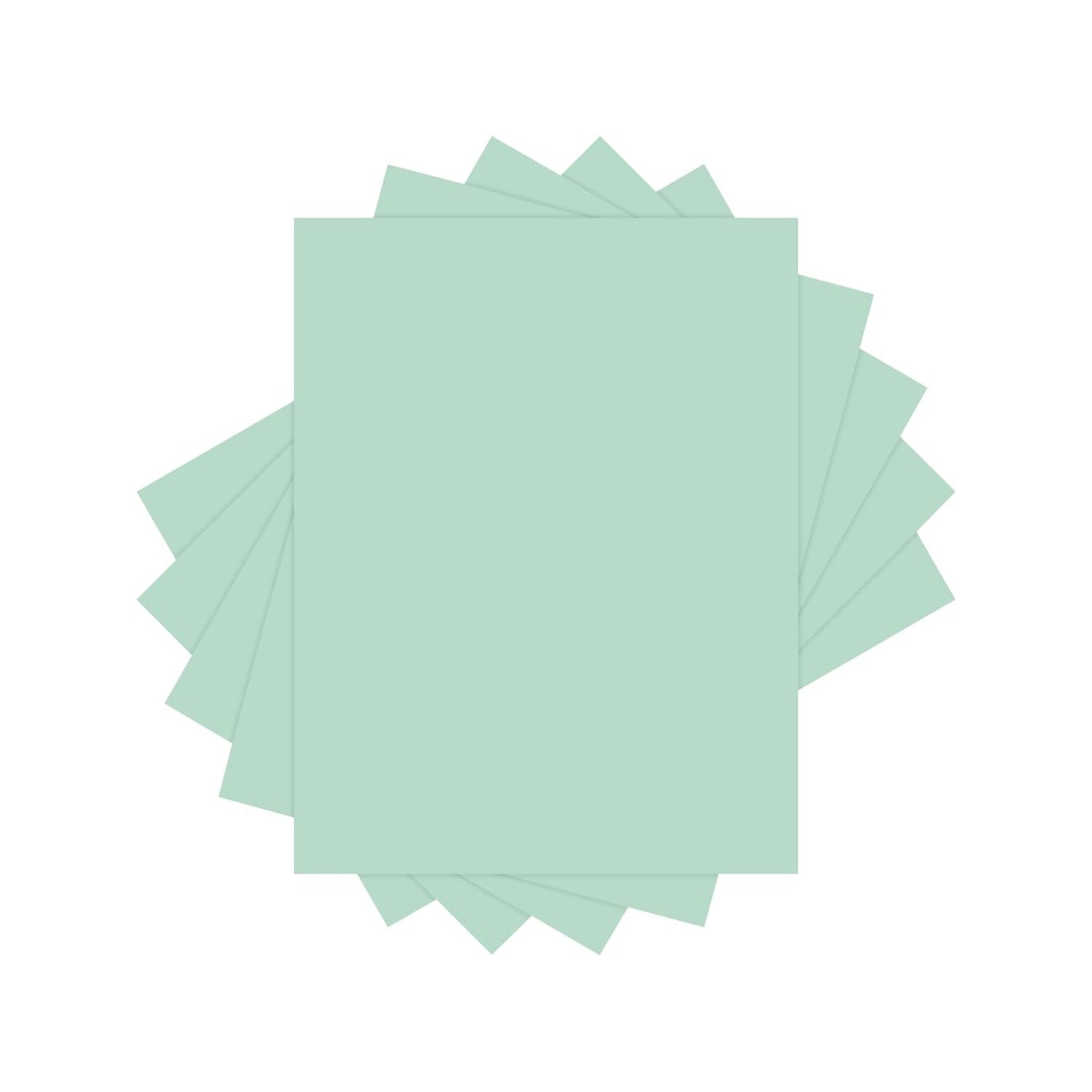 Copy Paper, 20 lb, 8-1/2 x 11 500 Sheets Light Green