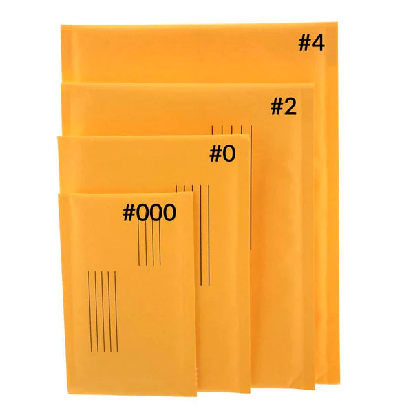 Self-Seal Bubble Mailers (#4) 9.5" X 13.5" (2/Pack)