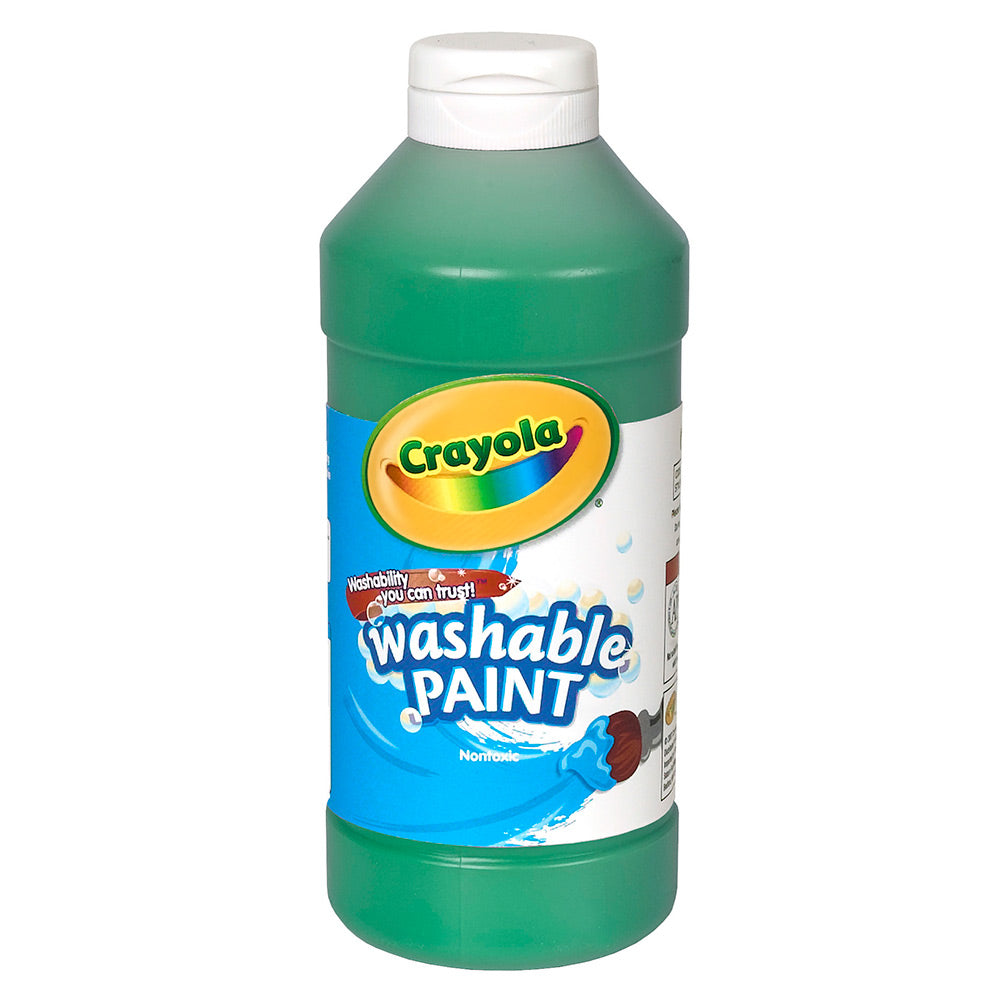 Crayola Washable Paint, 16 oz, Green