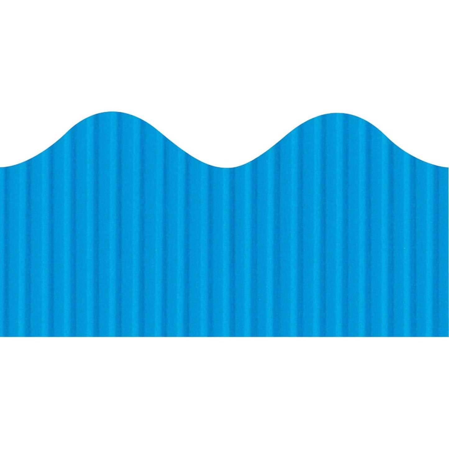 Bordette Scalloped Decorative Border, 2-1/4" x 50' Brite Blue