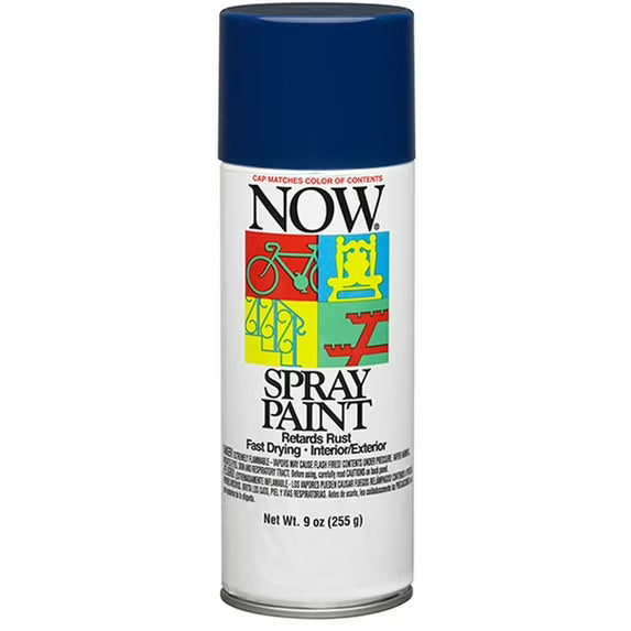 Krylon now Spray Paint 9oz Gloss, Royal Blue