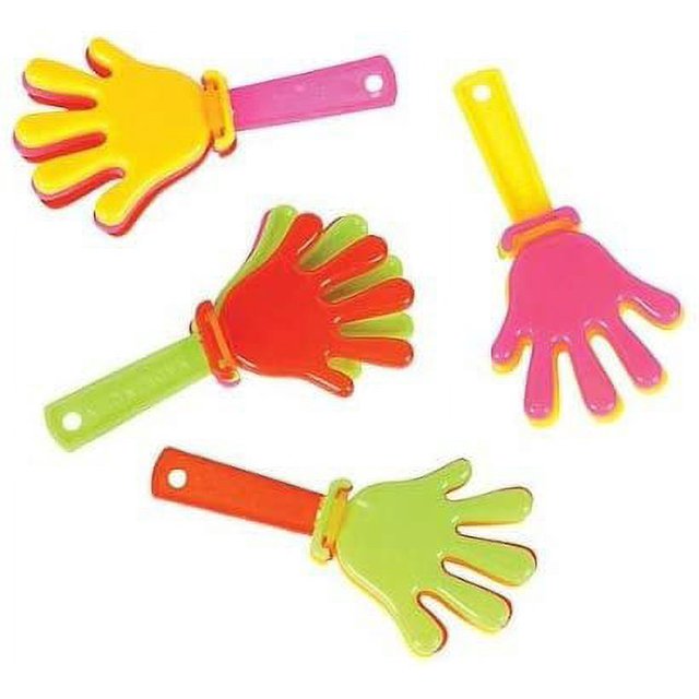 3" Hand Clappers 12 Pcs