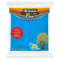 1 lb. Modeling Clays Individual Solid Color Packs Blue