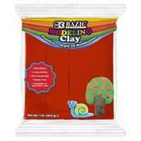 1 lb. Modeling Clays Individual Solid Color Packs Red