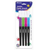 Chubby Jumbo Kid's Paint Brush Set (4/Pack)