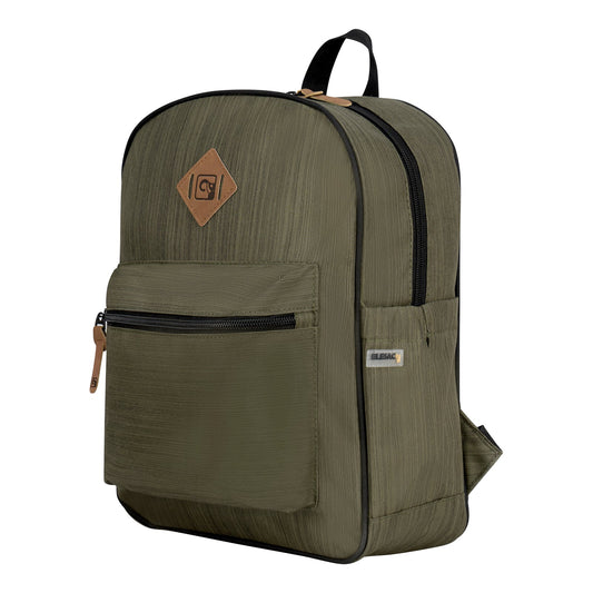 Elesac: 14" Khaki Green Backpack