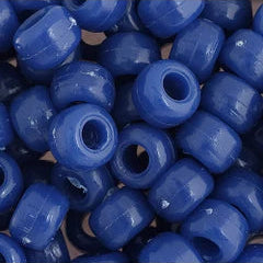 Crow Bead/Pony Bead Opaque 9mm Blue 1000pcs