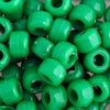 Crow Bead/Pony Bead Opaque 9mm Green 1000pcs
