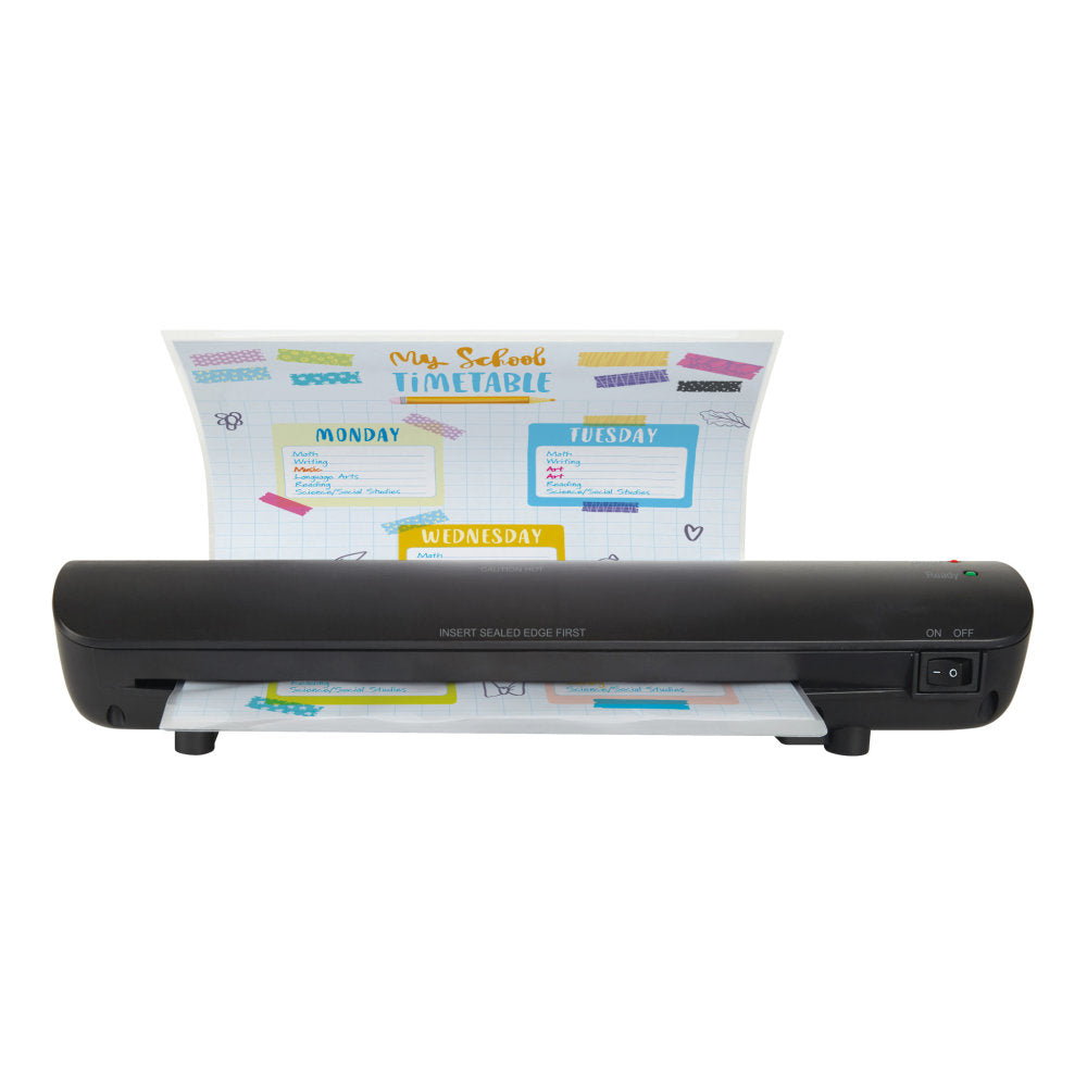 Thermal Laminator, 9" w, Black