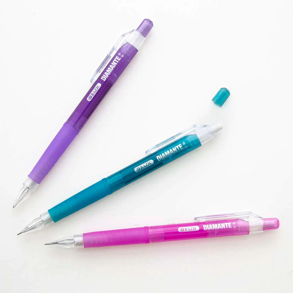 0.5 mm Diamante Mechanical Pencil w/ Grip (3/Pack) Price: