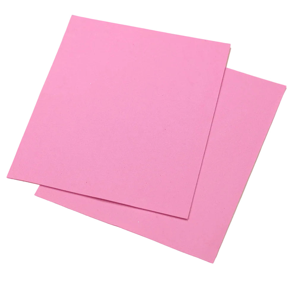 Foam Sheets  9″ x 12" Pink