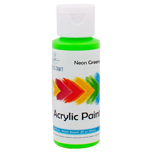 Acrylic Paint, Neon Green, 2fl oz