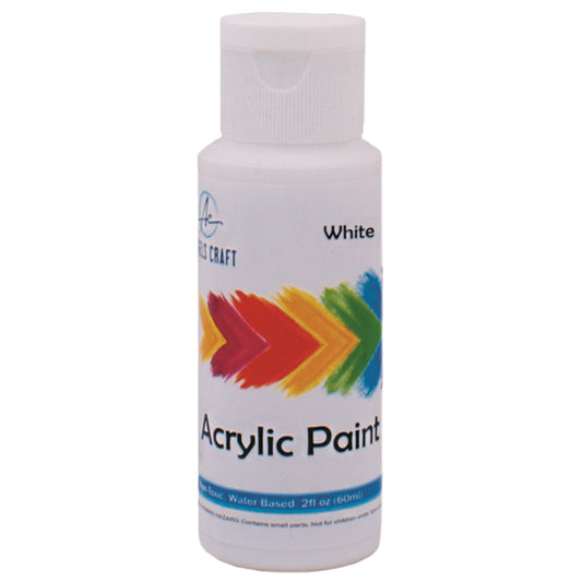 Acrylic Paint, White, 2fl oz