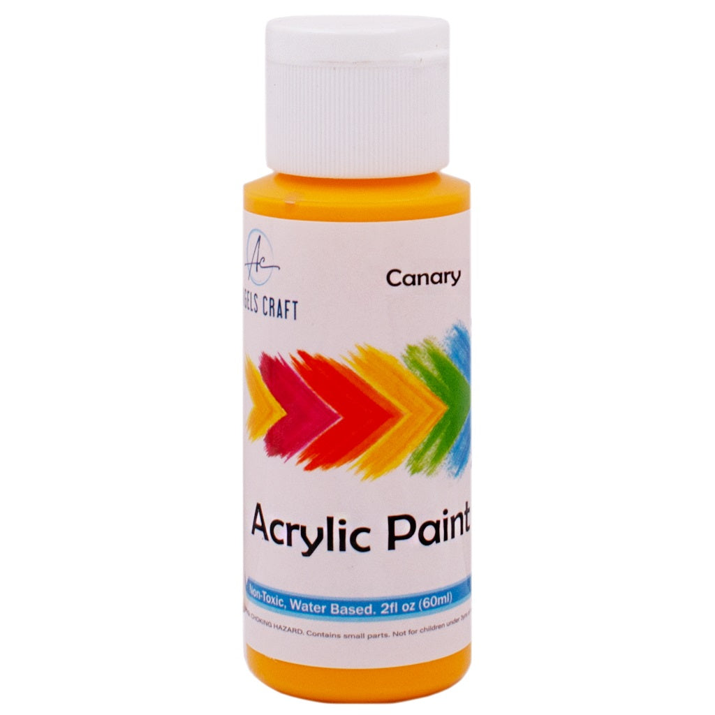Acrylic Paint, Canary, 2fl oz