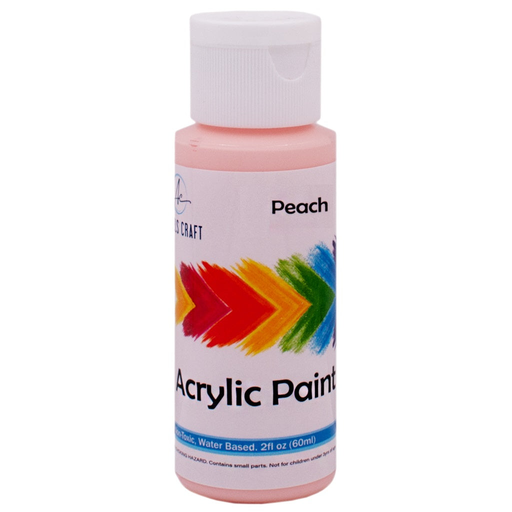 Acrylic Paint, Peach, 2fl oz