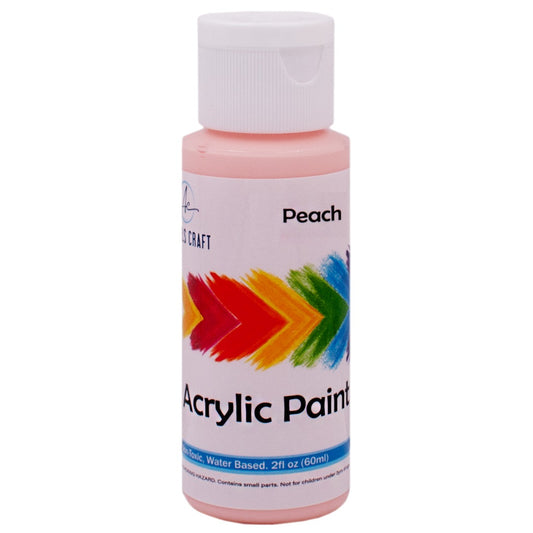 Acrylic Paint, Peach, 2fl oz