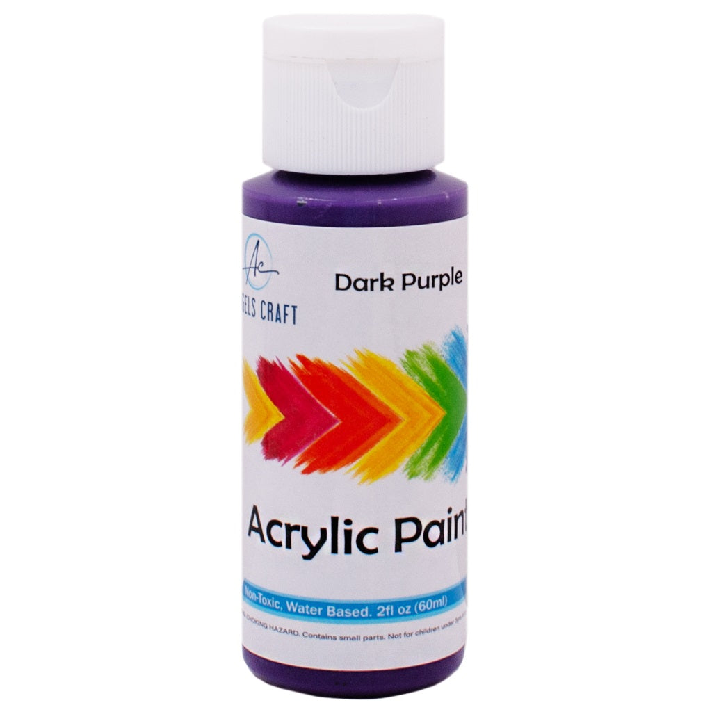 Acrylic Paint, Dark Purple, 2fl oz