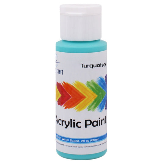 Acrylic Paint, Turquoise, 2fl oz