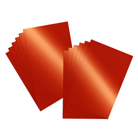 Metallic Oak Tag Red, Box of 25 Sheets