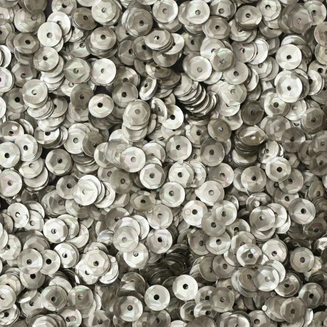 Sequins 5mm 800/Pkg Silver