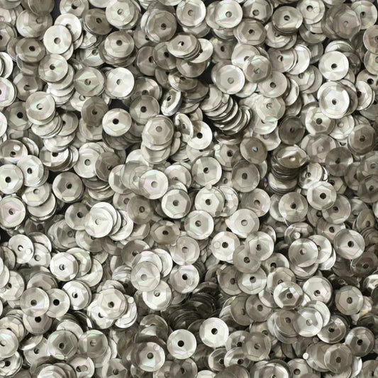 Sequins 5mm 800/Pkg Silver