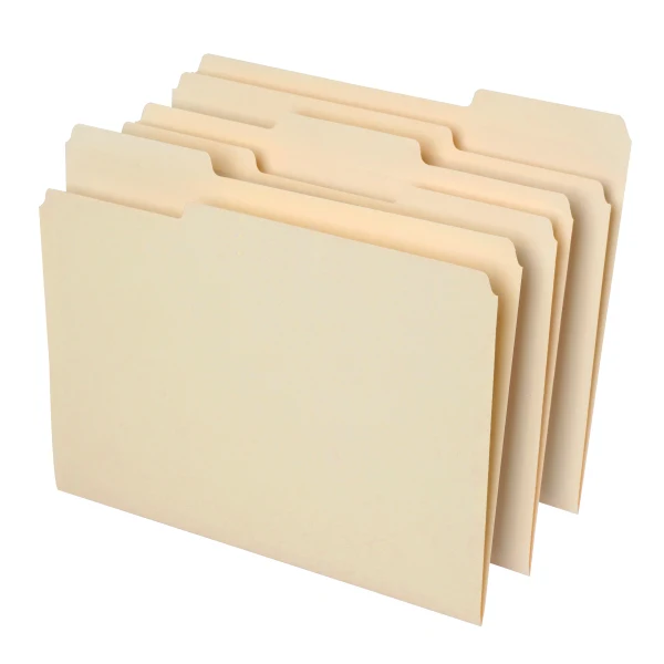 Manila File Folder 100 Pack